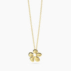 Collana Kidult donna Style Fiore gold con perla