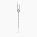 Collana Kidult donna con Madonnina e pendente croce