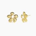 Orecchini Kidult donna Style Fiore gold con perla