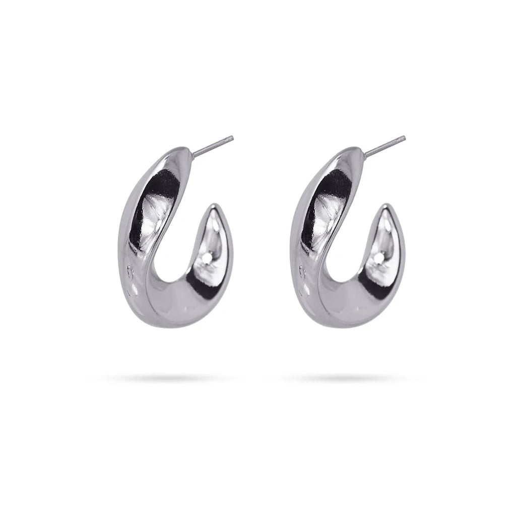 Orecchini Anartxy donna hoops intreccio