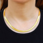 Collana Anartxy donna Snake piatta