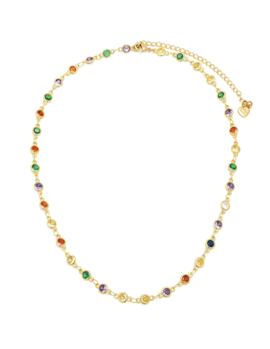 Collana Vestopazzo donna Tennis con zirconi