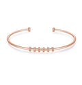 Bracciale donna rigido Rosato ARMONICO STORIE rosè