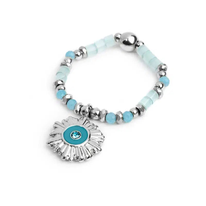 Anello Marlù donna elastico con sole pendente