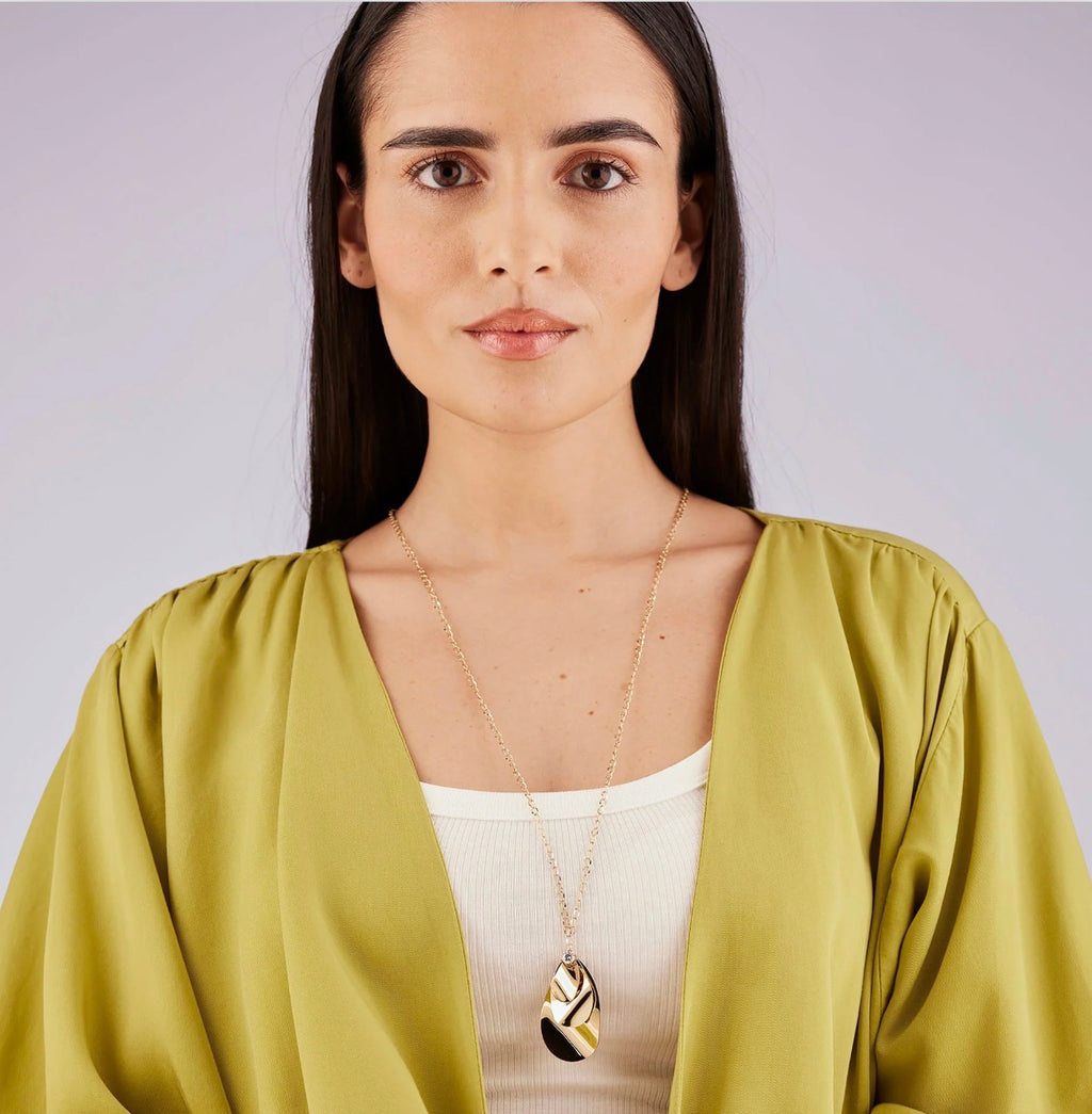 Collana donna Brosway BLOOM gold lunga