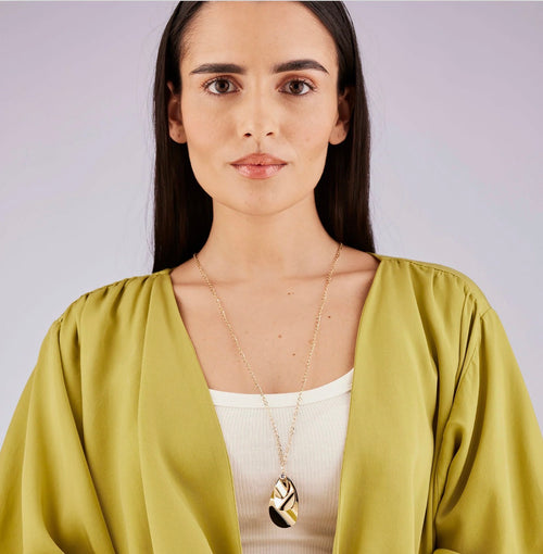 Collana donna Brosway BLOOM gold lunga