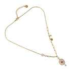Collana Anartxy donna Ovale rosa