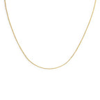 Collana Marlù catena cutting cross con centrale filo rigido