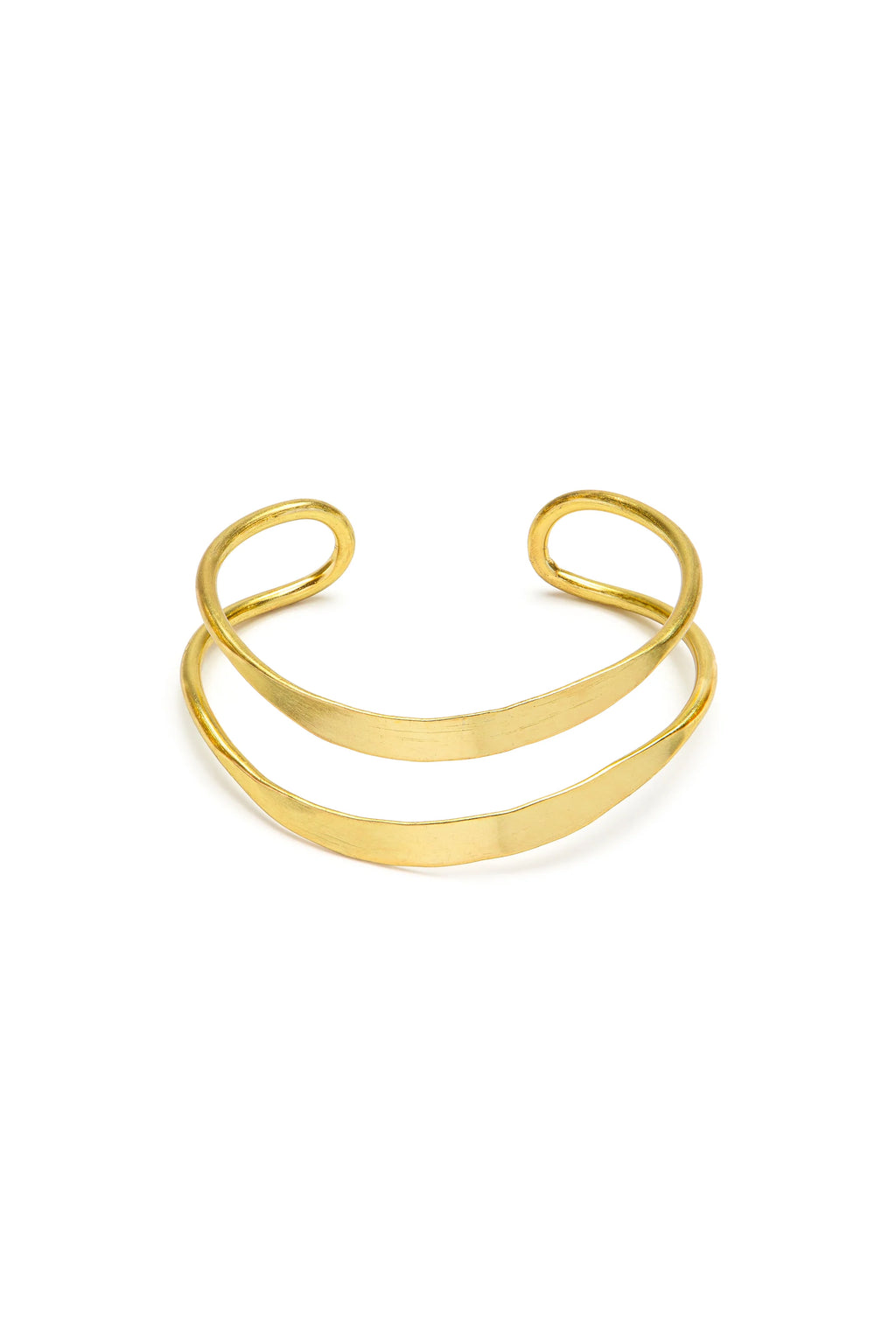 Bracciale rigido Vestopazzo donna FASCIA ONDULATA