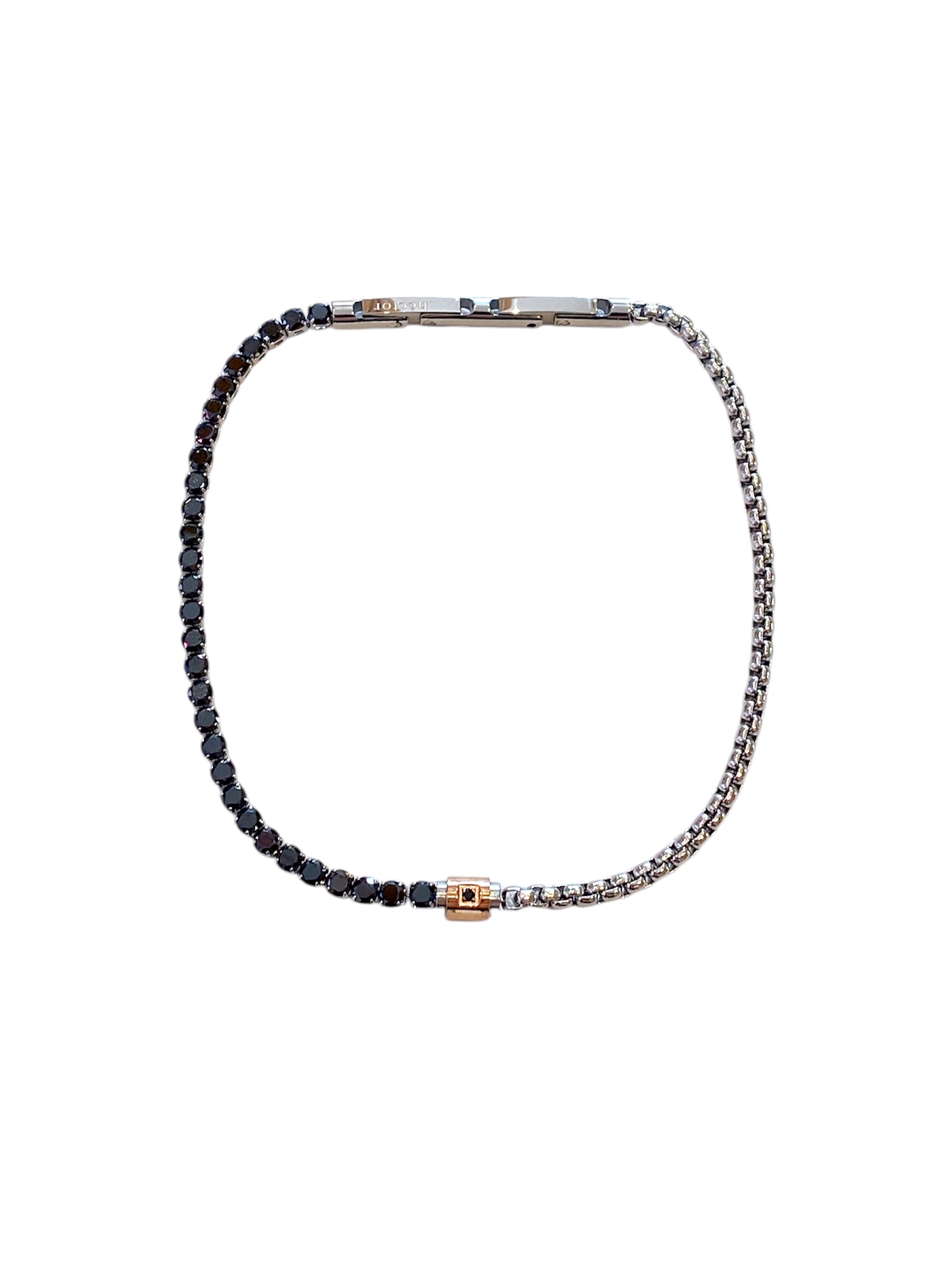 Bracciale uomo Héctor Tennis, catena e bulloncino