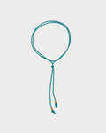 Collana Rue des Mille CHARMBAR Soft Cord Cravatta azzurro