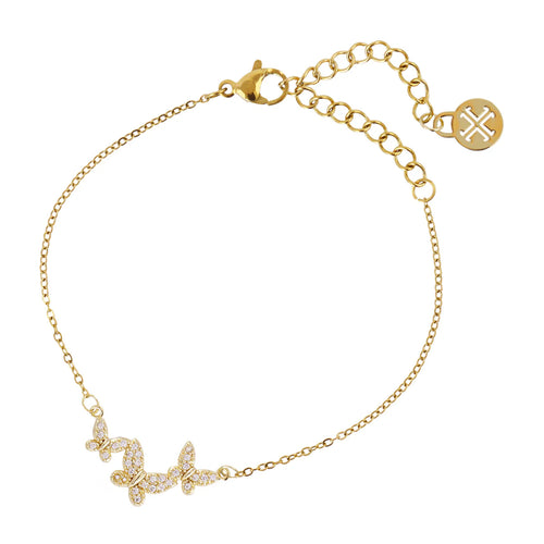 Bracciale Anartxy donna Shine Farfalle
