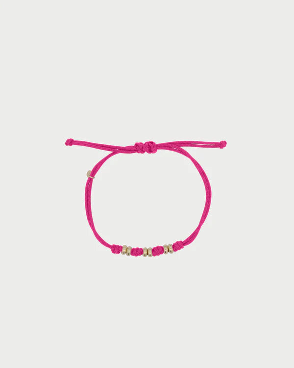 Bracciale Rue des Mille Charm bar Soft cord rondelle