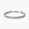 Bracciale Kidult uomo in acciaio con maglia Milano