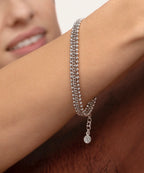 Bracciale Vestopazzo donna catena pizzo