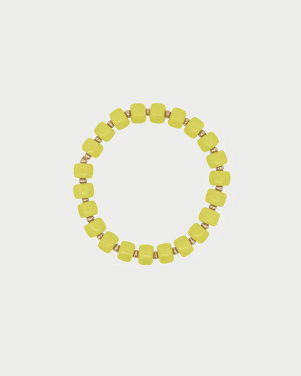 Bracciale Rue des Mille Base Elastico IBIZA lime