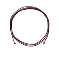 Collana Rue des Mille CHARMBAR girocollo soft cord Base bordeaux