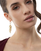 Orecchini Vestopazzo donna con perle a cascata