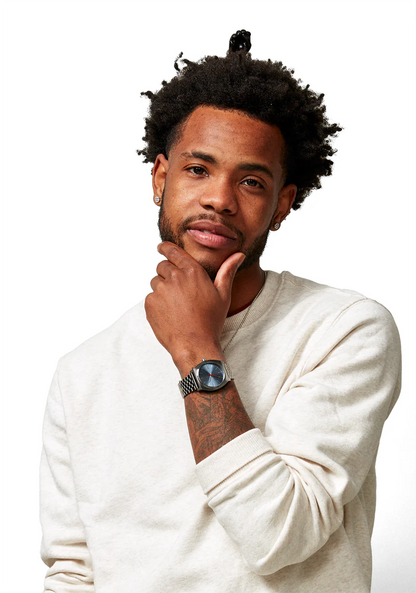 Orologio Nixon Time teller Gunmetal Dusty blue