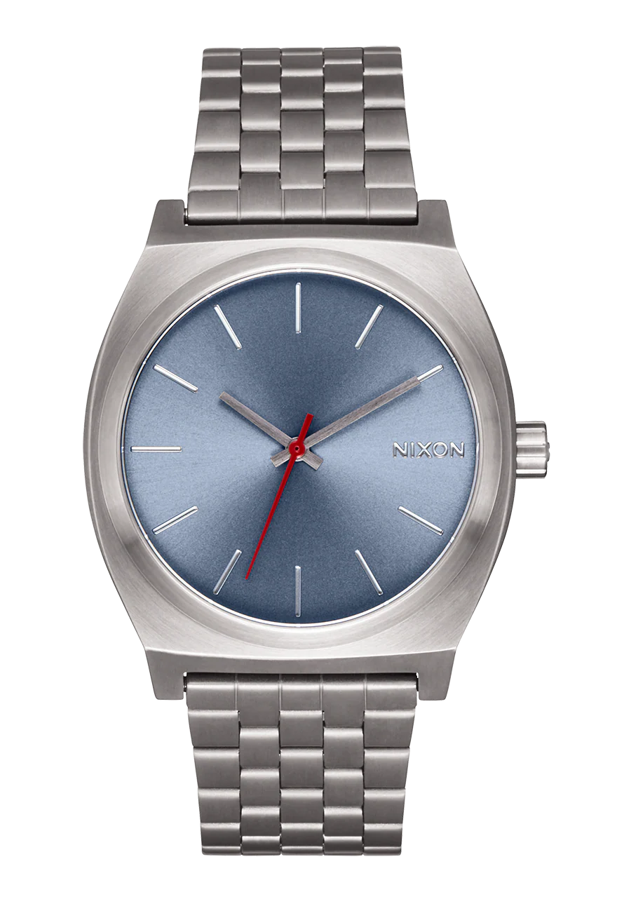 Orologio Nixon Time teller Gunmetal Dusty blue