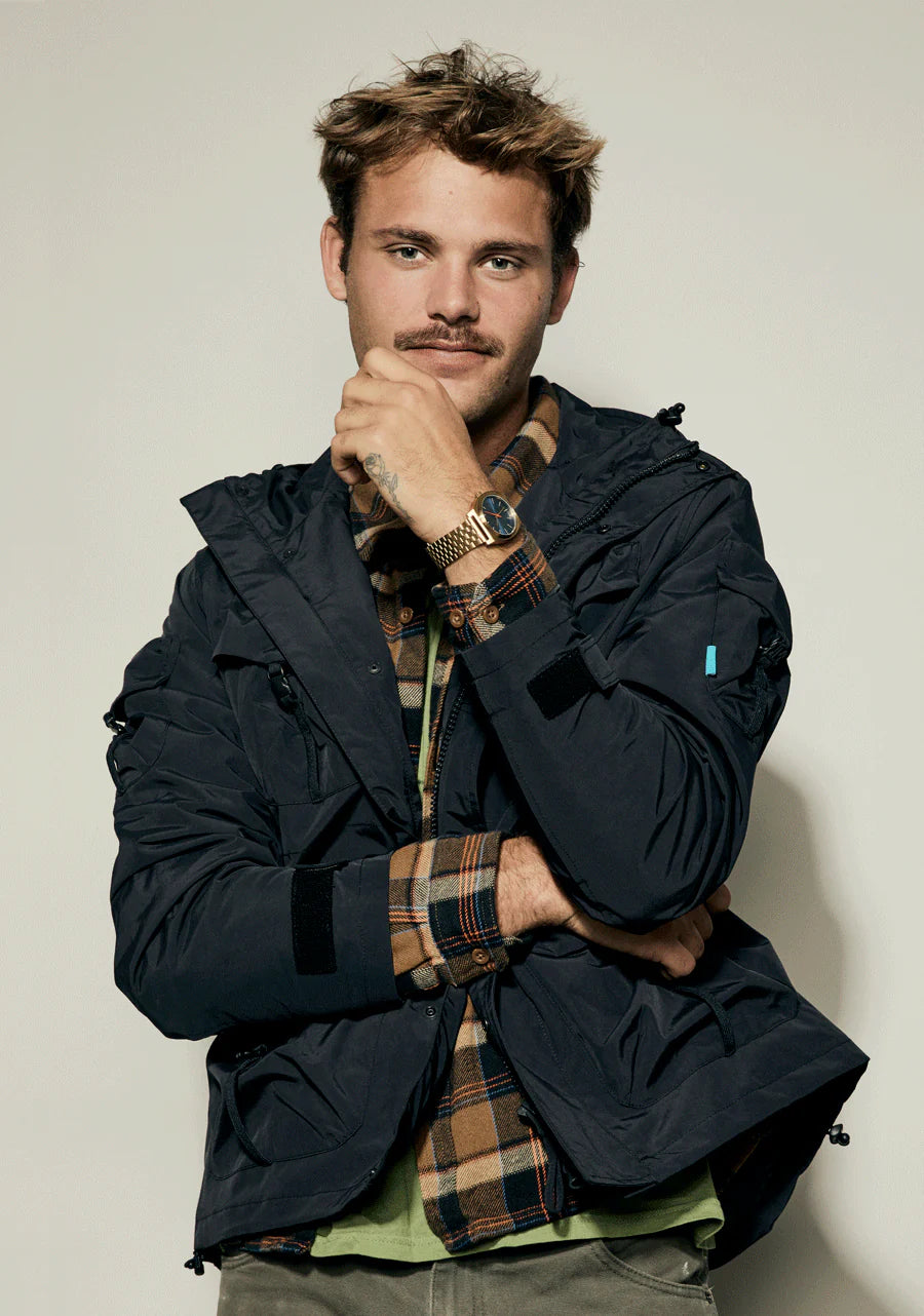 Orologio Nixon Time teller Desert gold Arles blue