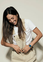 Orologio Nixon Time teller Desert gold Arles blue