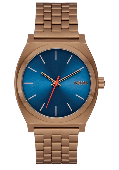 Orologio Nixon Time teller Desert gold Arles blue