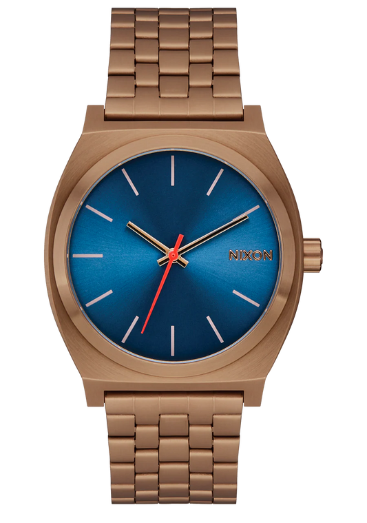 Orologio Nixon Time teller Desert gold Arles blue
