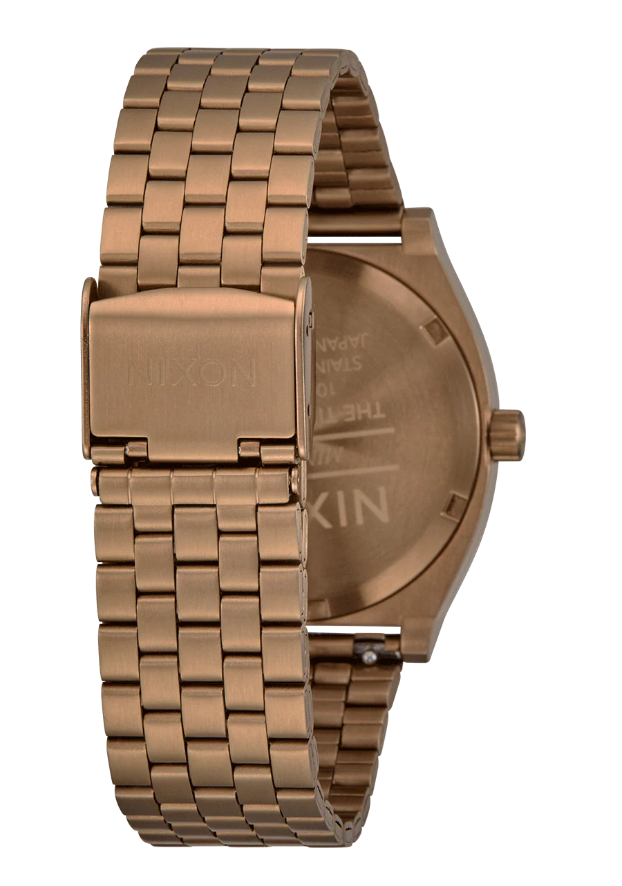 Orologio Nixon Time teller Desert gold Arles blue