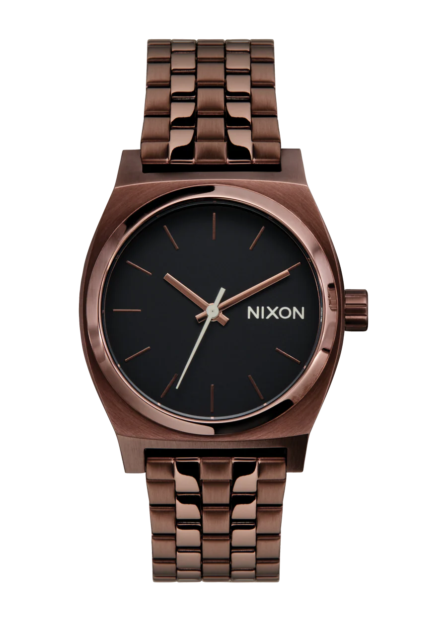 Orologio Nixon Time teller Medium Black coffee