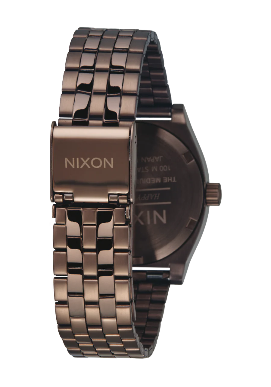 Orologio Nixon Time teller Medium Black coffee