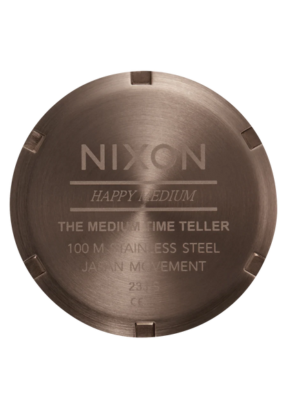 Orologio Nixon Time teller Medium Black coffee