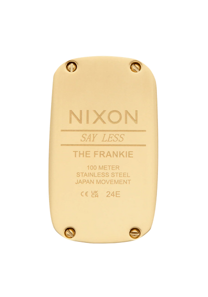 Orologio Nixon Frankie Gold con quadrante nero