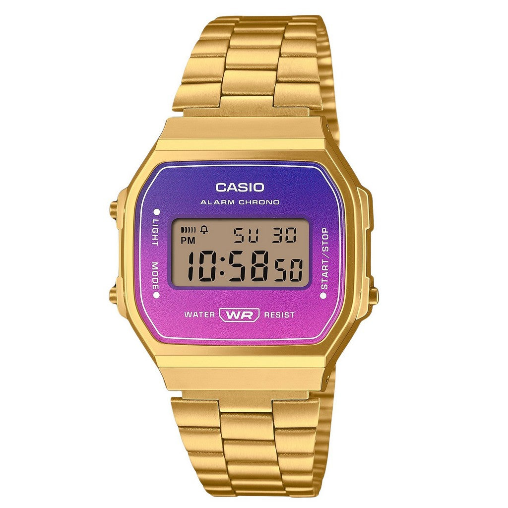 Orologio Casio unisex Digitale Sunset Gold