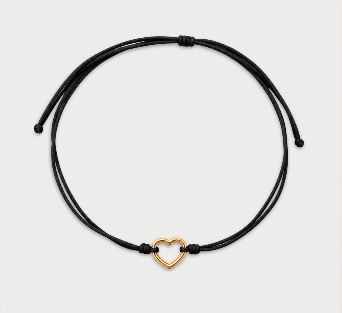 Collana Rue des Mille CHARMBAR girocollo soft cord Base nero per contromaglia