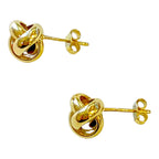 Orecchini a lobo Milor donna Nodo in Oro 375