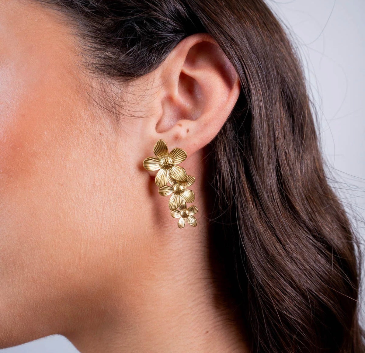 Orecchini Anartxy donna Fiori pendenti ESSENTIAL