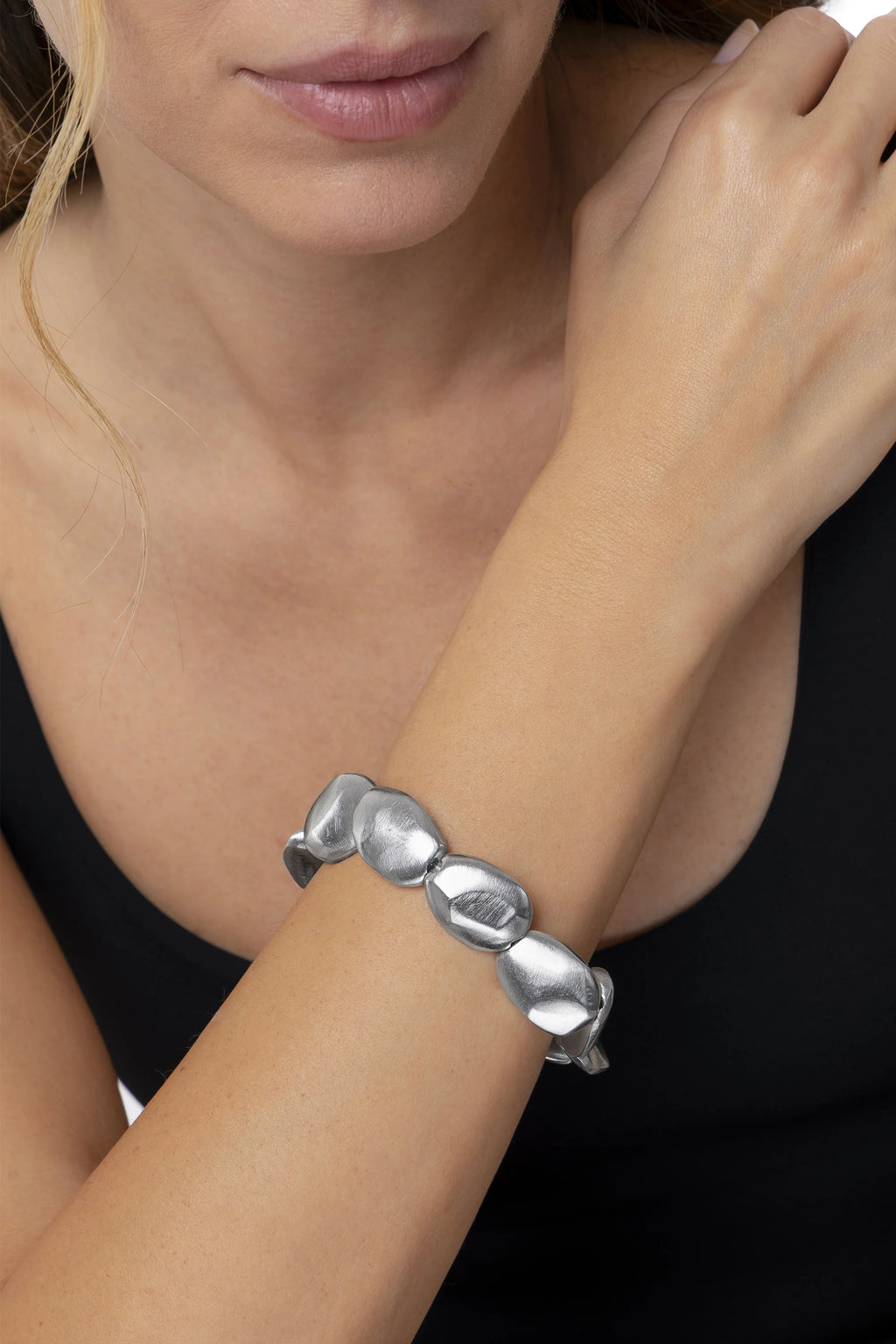 Bracciale elastico Vestopazzo donna Pietre