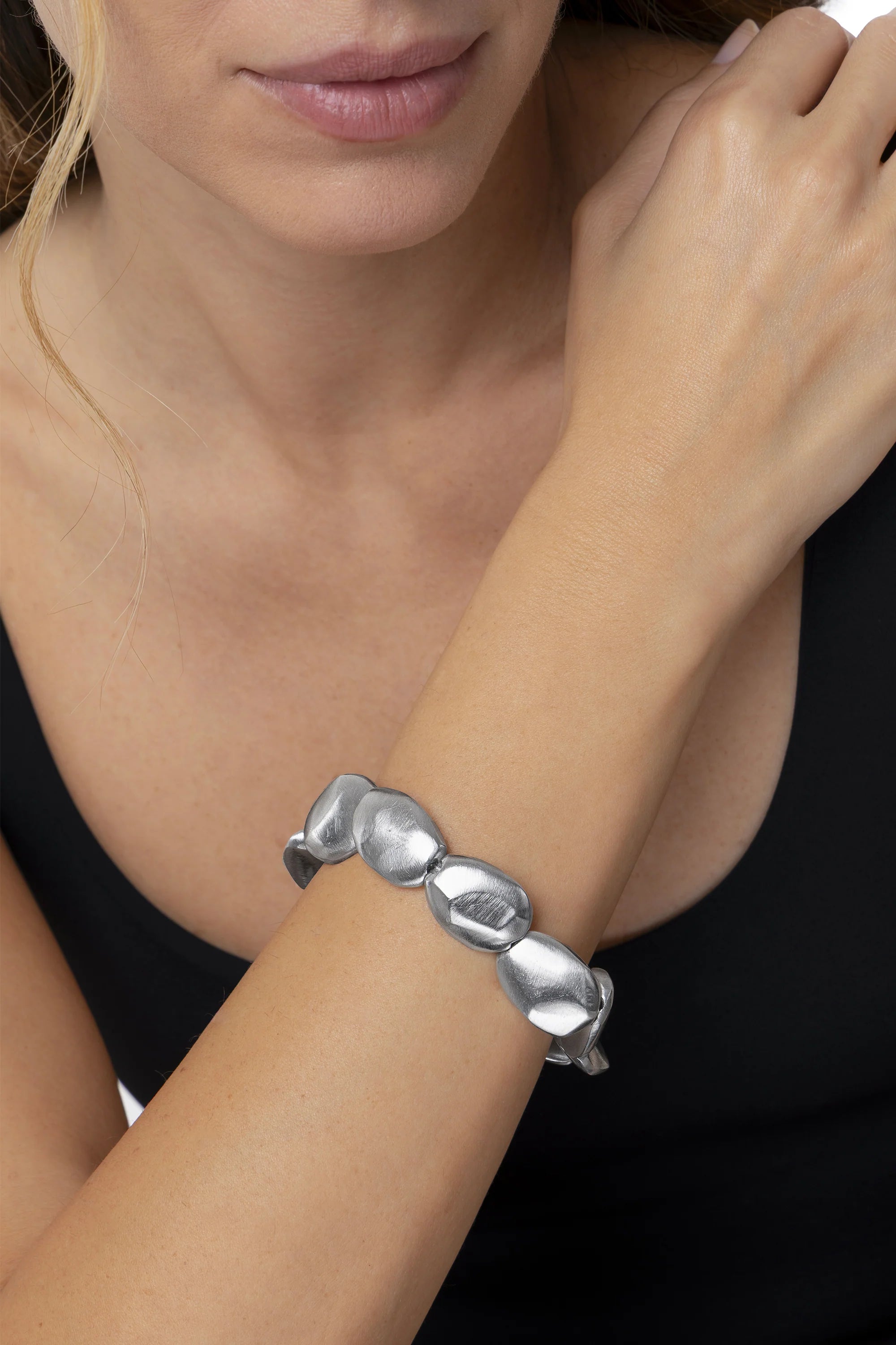 Bracciale elastico Vestopazzo donna Pietre