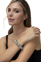 Bracciale elastico Vestopazzo donna Sfere bombate