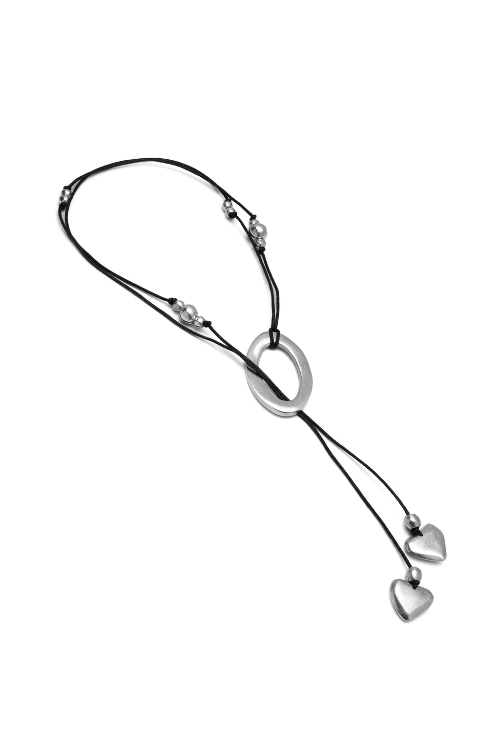 Collana pendente Vestopazzo donna Ovale e cuori