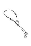 Collana pendente Vestopazzo donna Ovale e cuori