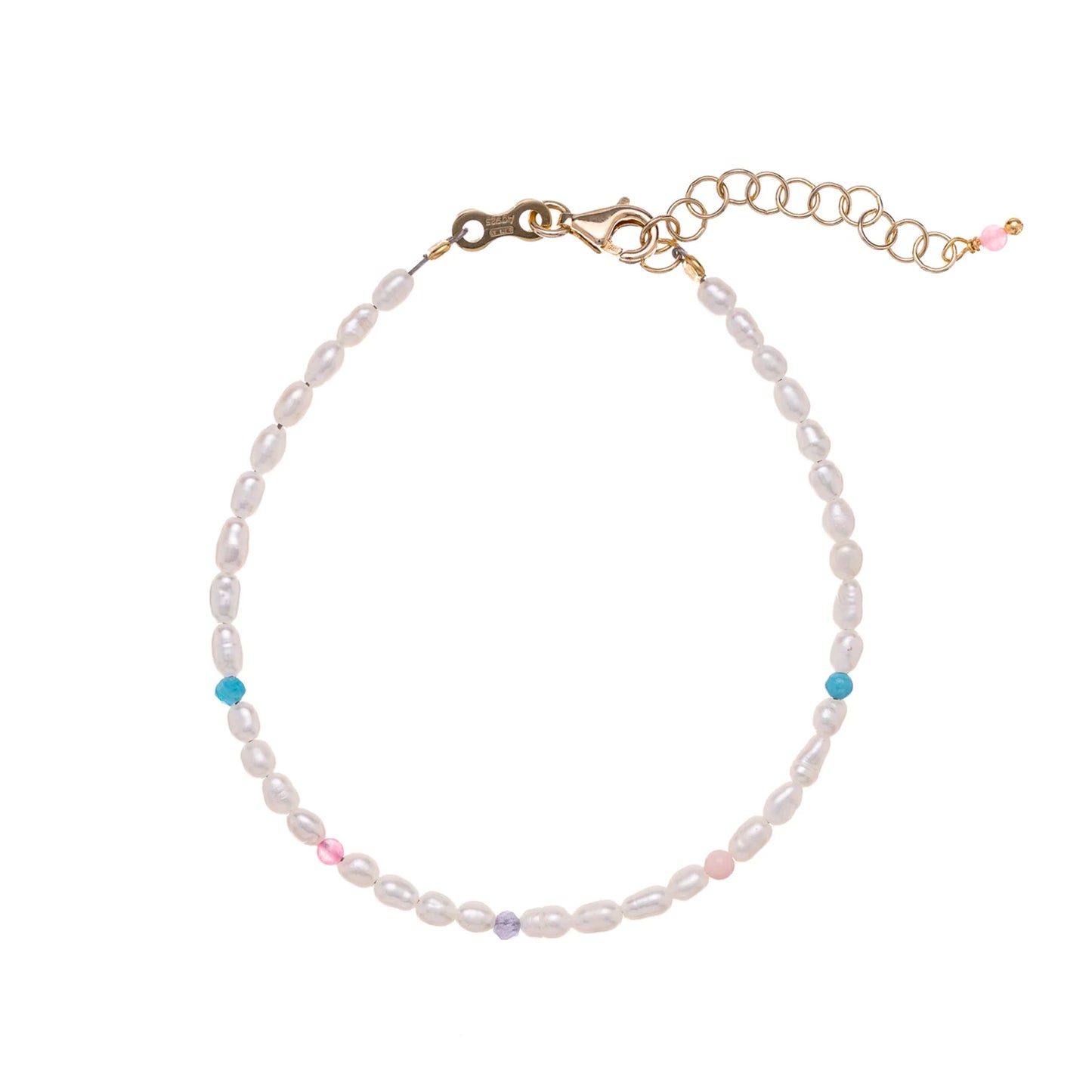 Bracciale Alisia donna Lizzie perline e pietre