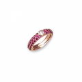 Anello Labrioro donna Easy Chic Rose Gold e zirconi
