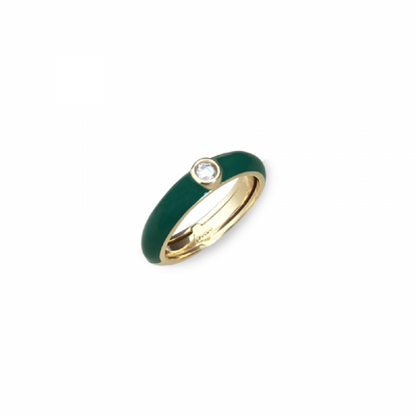 Anello Labrioro donna Easy Chic Gold e smalto