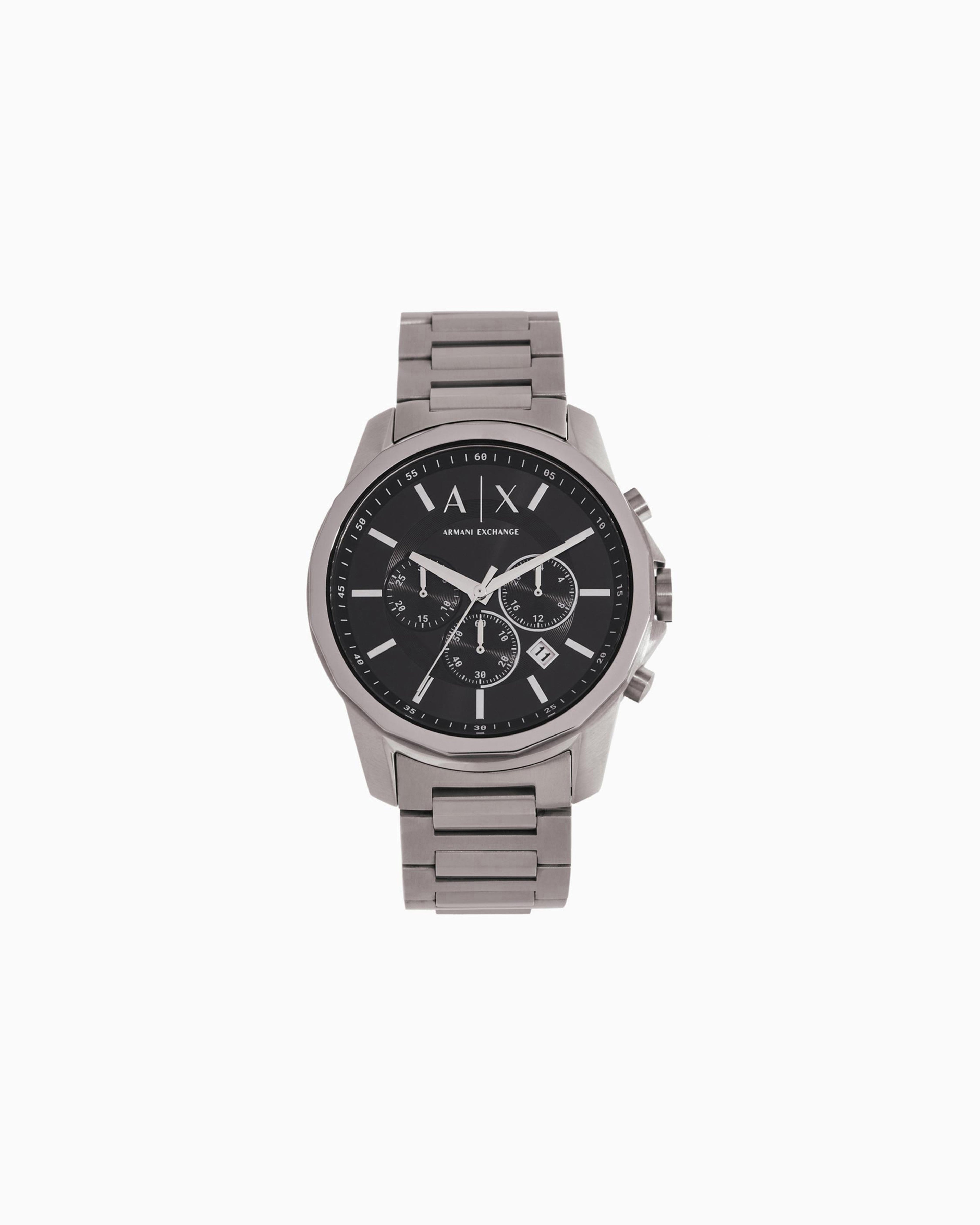 Orologio uomo Armani Exchange Acciaio con quadrante nero
