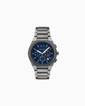 Orologio uomo Armani Exchange Acciaio canna di fucile e quadrante blu