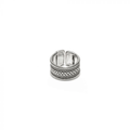 Anello Vestopazzo donna Fascia con grumetta centrale