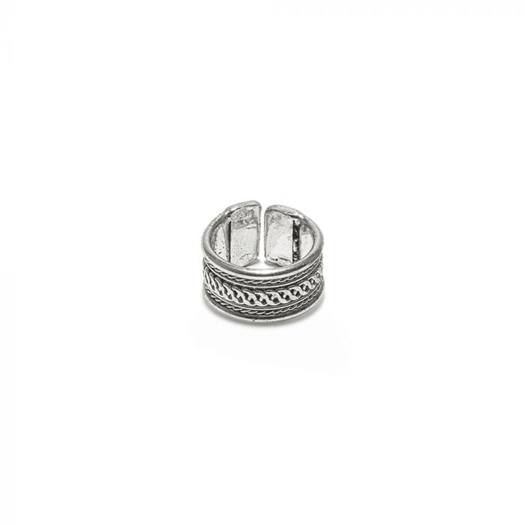 Anello Vestopazzo donna Fascia con grumetta centrale