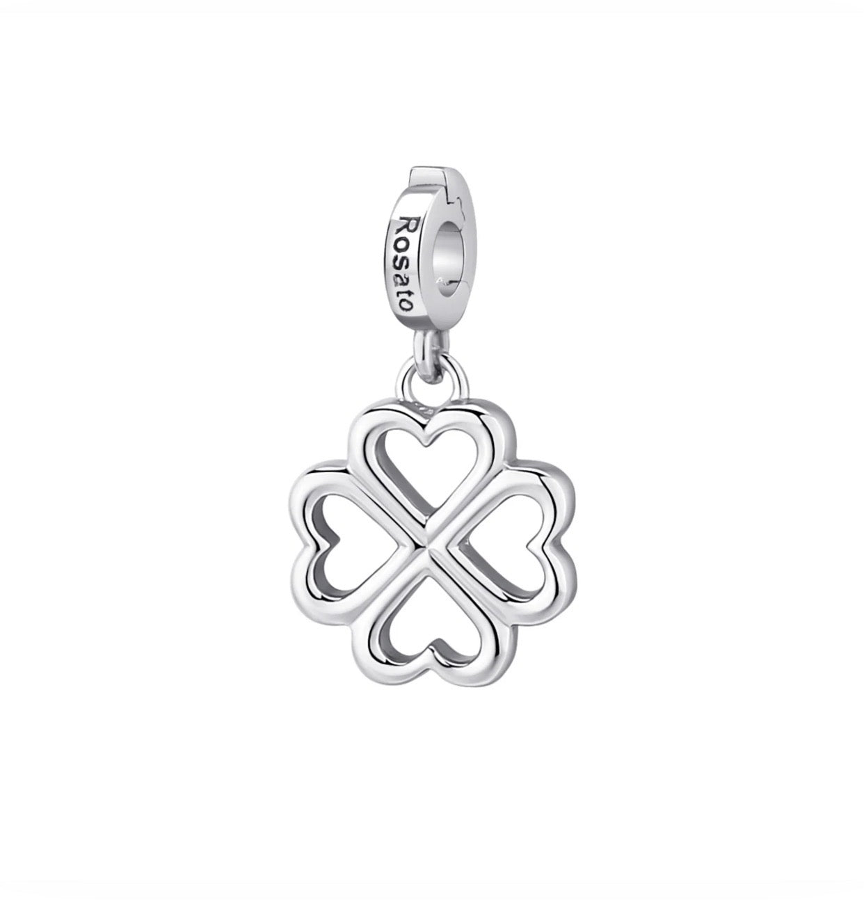 Charm Rosato Storie Quadrifoglio